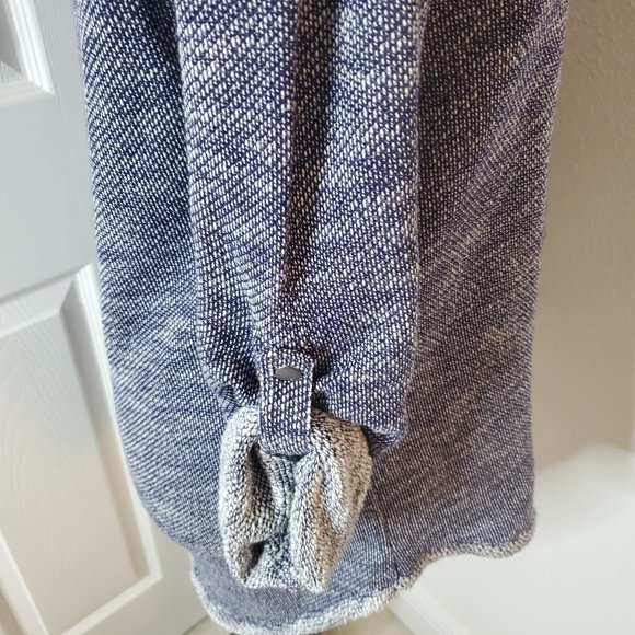 Kensie Performance Womens Roll-Tab Sleeve Cowl Neck Pullover Sweater Size XL - Picture 5 of 12